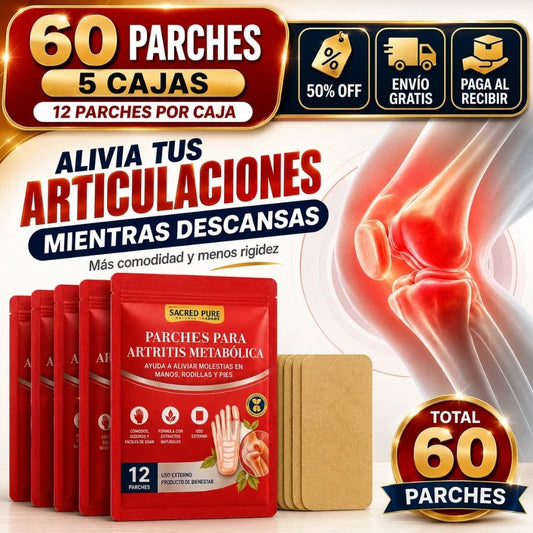 Artiflex™ — 5x1 PACK 60 PARCHES DE ALIVIO ARTICULAR